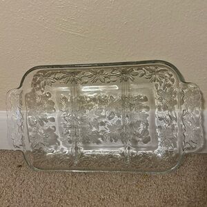 Princess House Fantasia 3 section plate